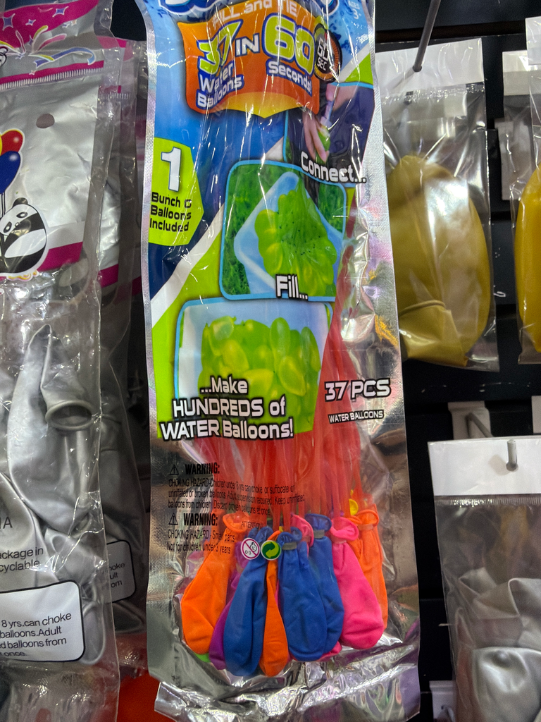 globo para agua