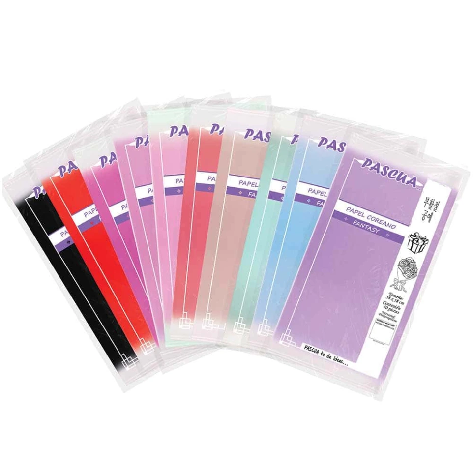 Paquete papel coreano