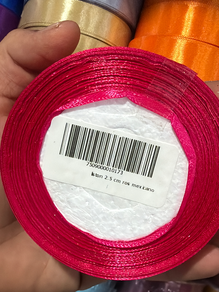 liston 2.5 cm ros mexicano
