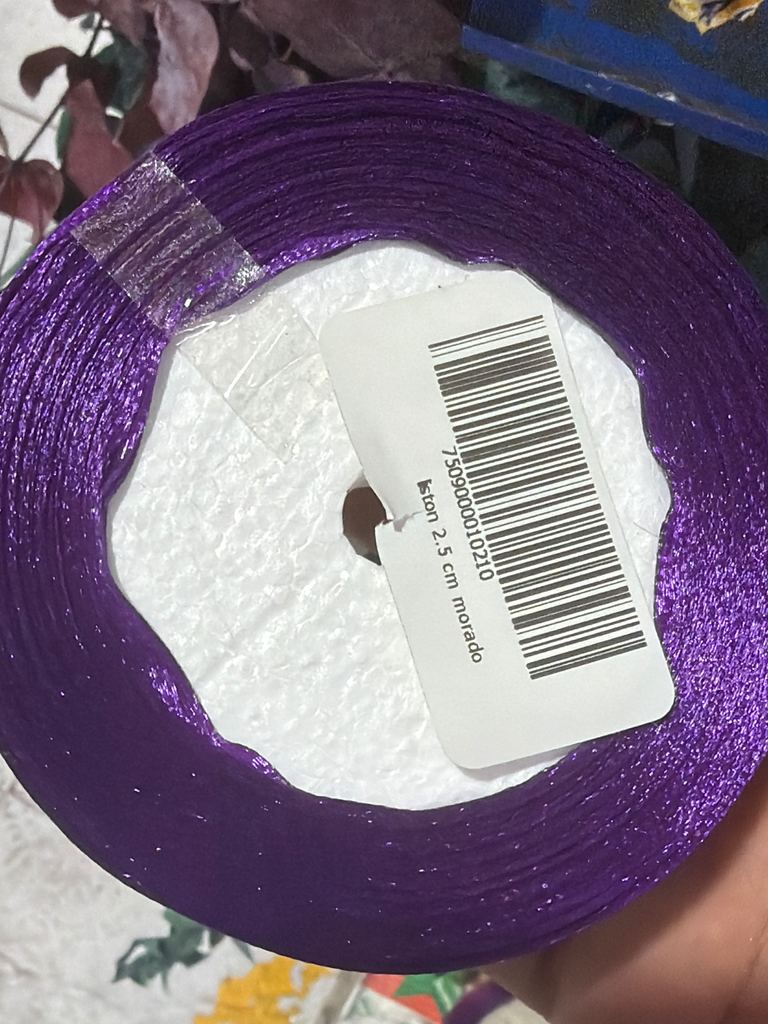 liston 2.5 cm morado