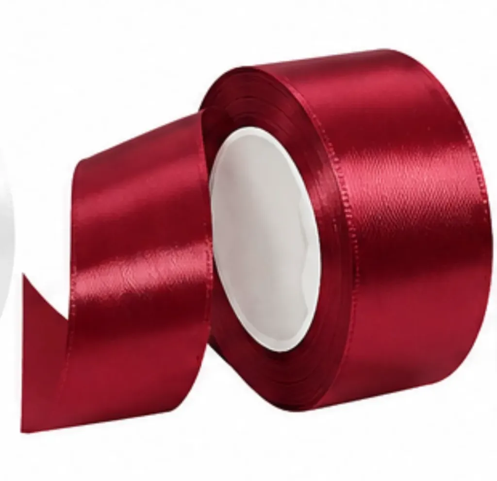 liston 4 cm rojo vino
