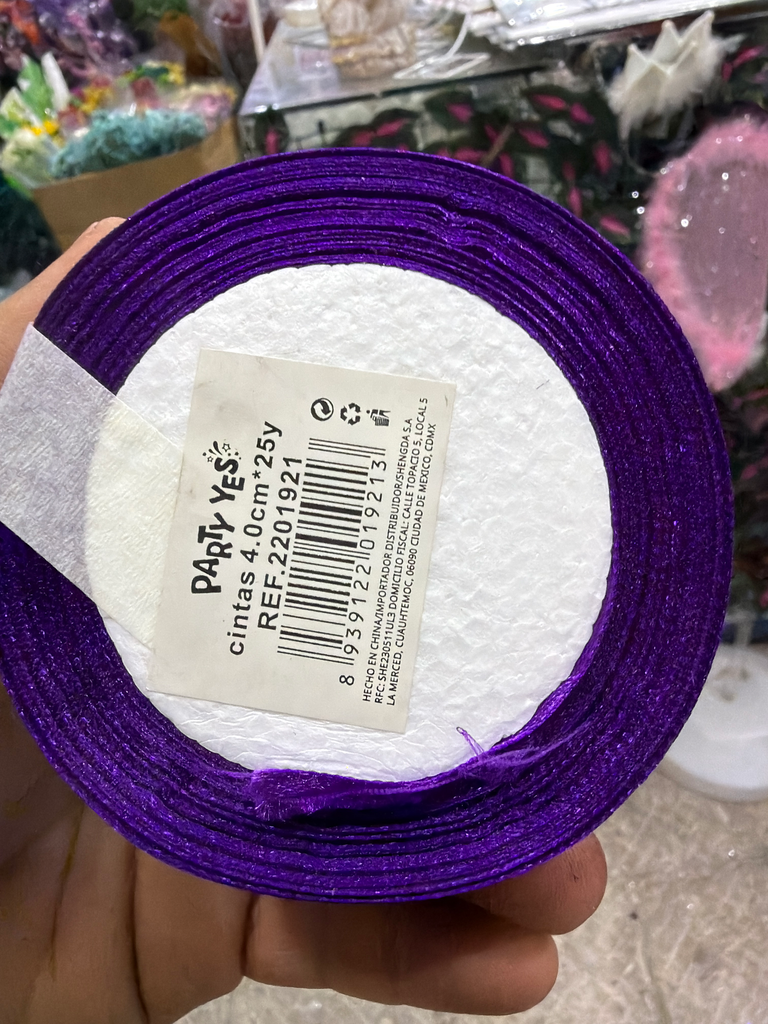 liston 4 cm morado