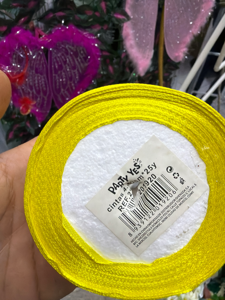 liston 4 cm amarillo