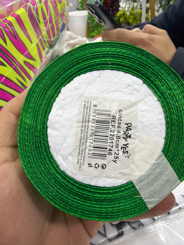 liston 4 cm verde