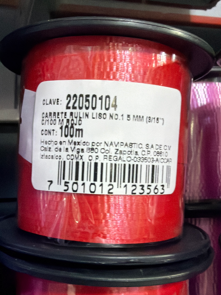 curling rojo