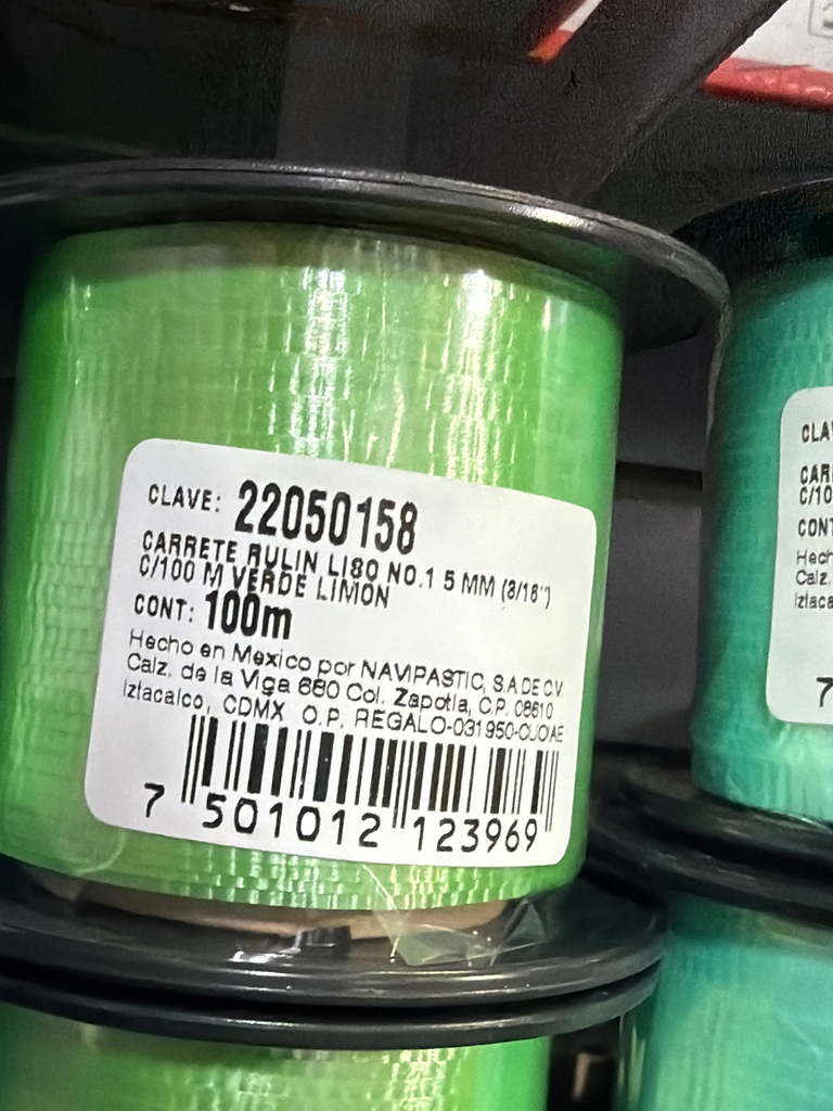 curling verde limon