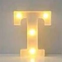 letra de luz T