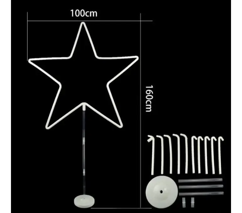 Estrella de plastico