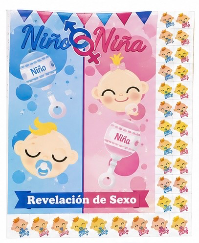 juego de revelacion baby