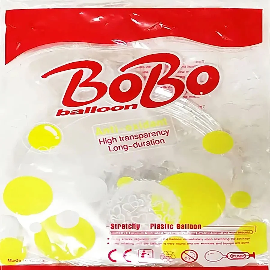 GLOBO BURBUJA #24 50PZ