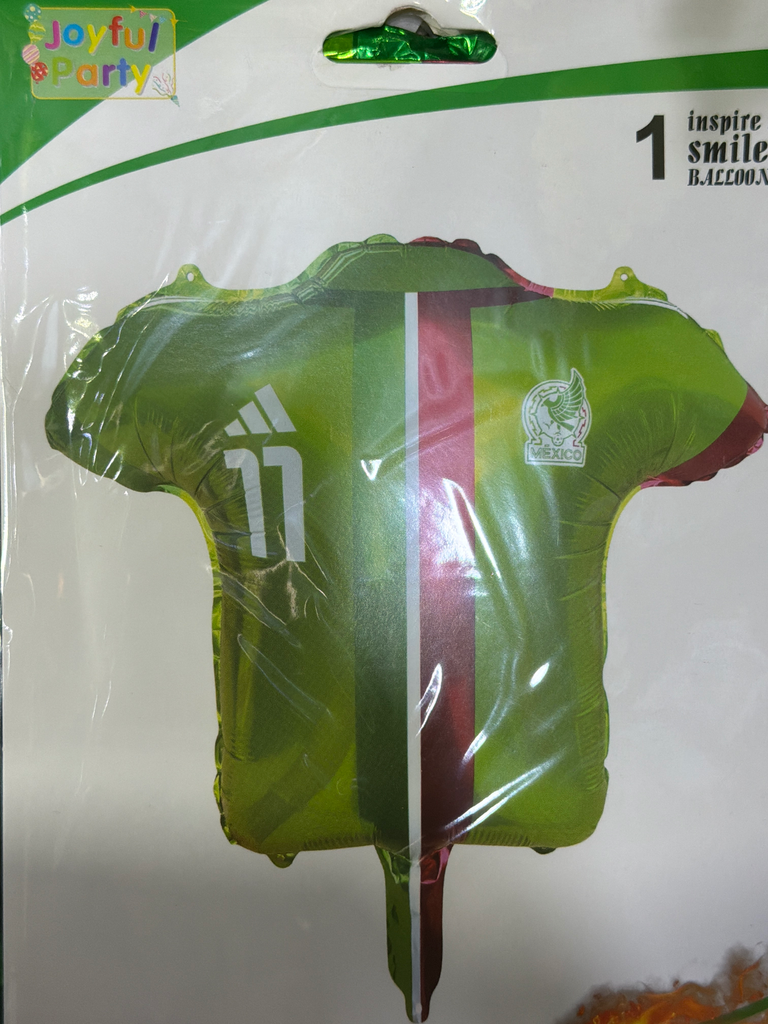 globo playera de mexico