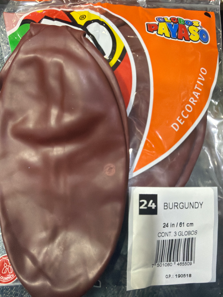 globo #24 burgundy