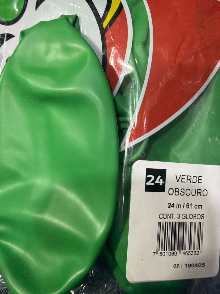 globo #24 verde obscuro