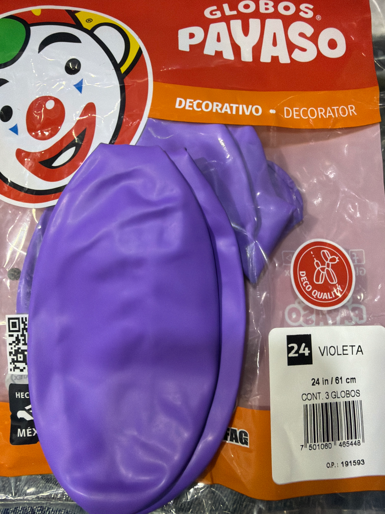 globo #24 violeta