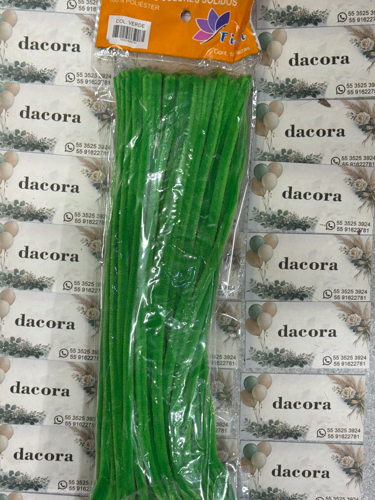 limpiapipas verde