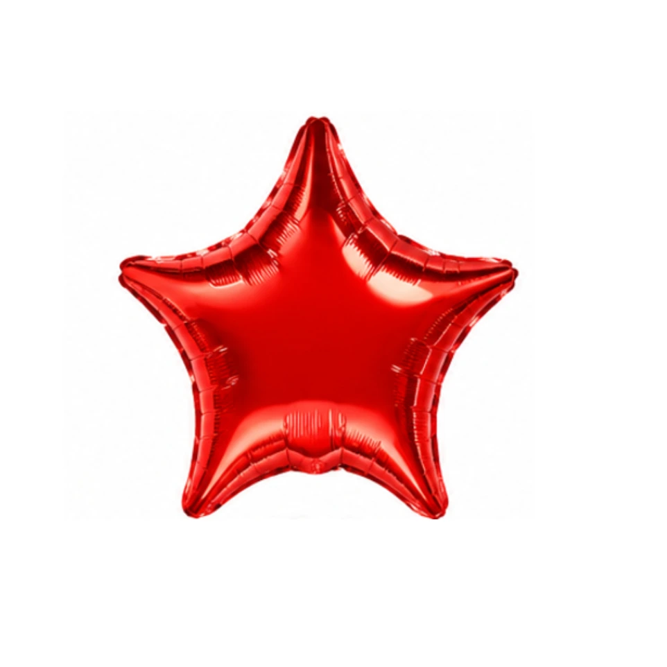 Estrella Metálica 18 " (Rojo)